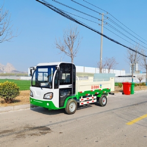液壓一鍵升降垃圾轉運車