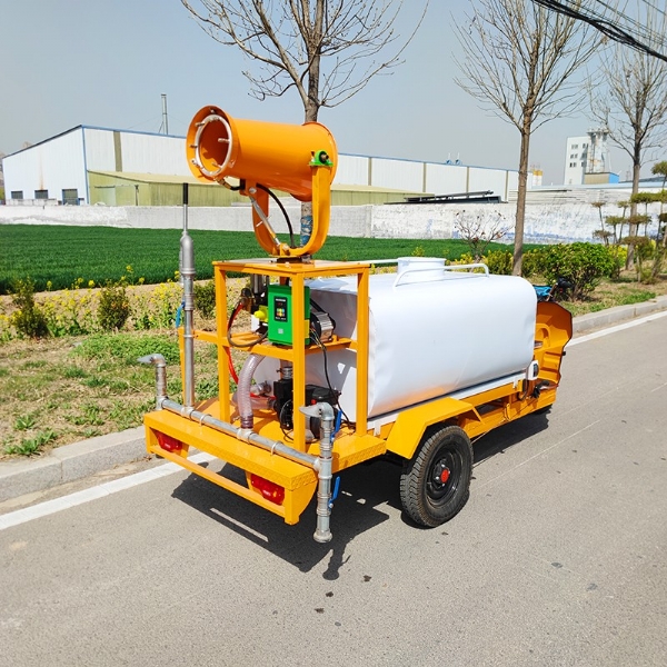新能源電動三輪霧炮灑水車