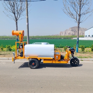新能源電動三輪霧炮灑水車