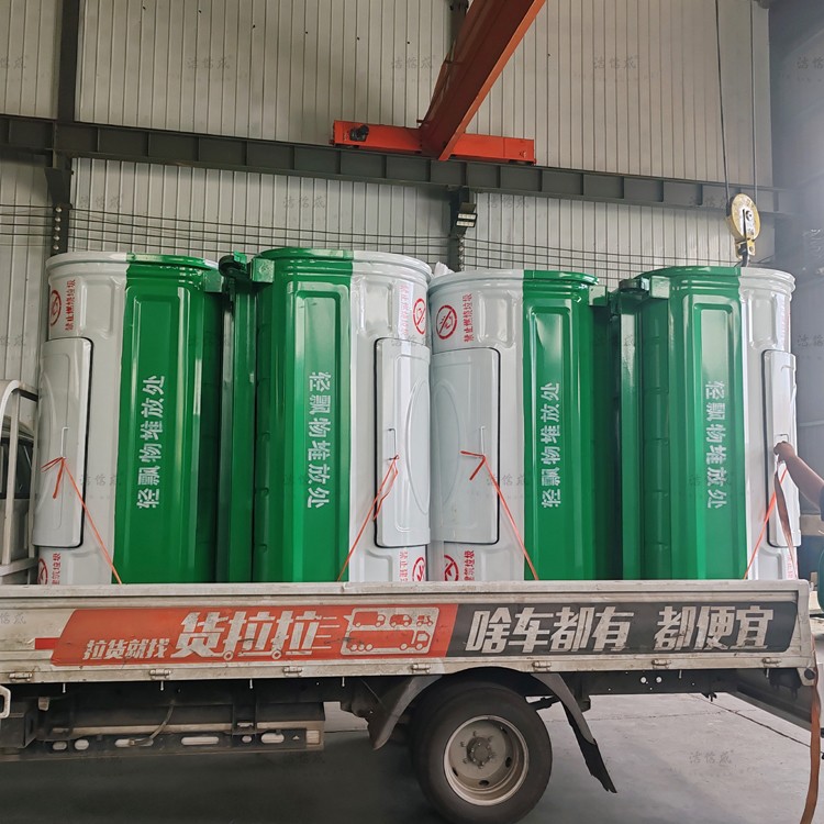4個勾臂垃圾箱發完浙江嘉興
